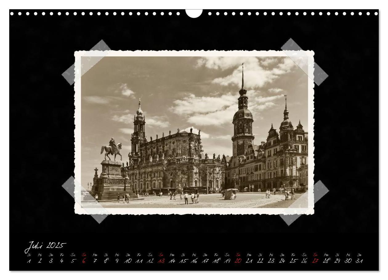 Bild: 9783435827992 | Dresden - Ein Kalender mit Fotografien wie aus einem alten...