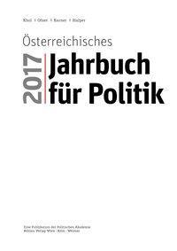 Cover: 9783205207313 | Österreichisches Jahrbuch für Politik 2017 | Taschenbuch | 413 S.