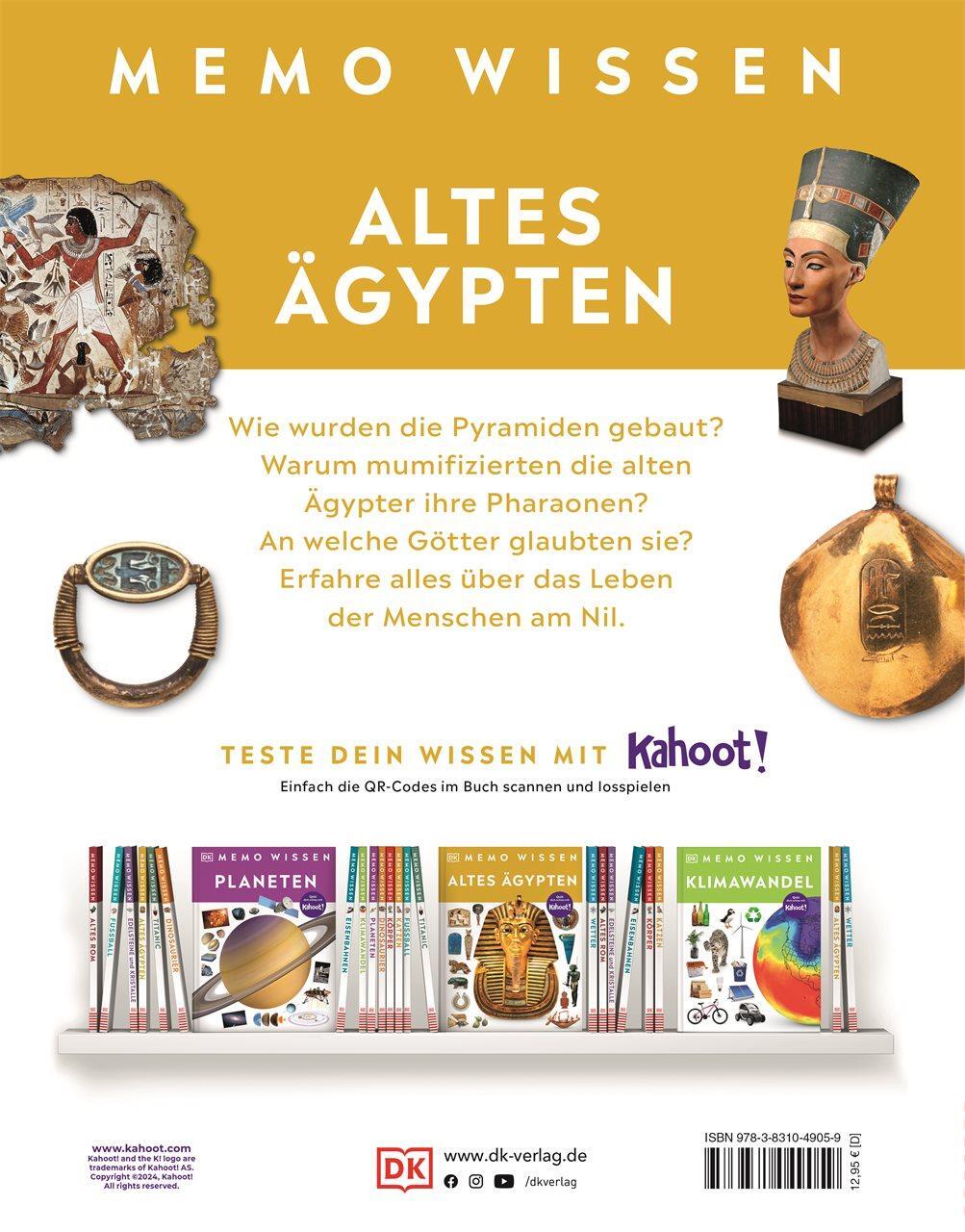 Rückseite: 9783831049059 | memo Wissen. Altes Ägypten | Buch | 72 S. | Deutsch | 2024