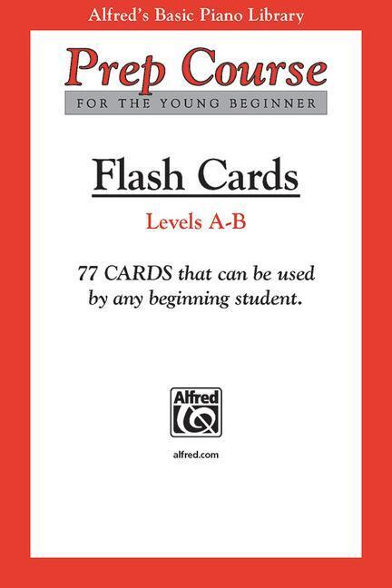 Cover: 9780739021620 | Alfred Prep Course: Flash Cards, Levels A &amp; B | Willard Palmer (u. a.)