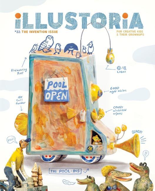 Cover: 9781952119781 | Illustoria: Invention: Issue #22: Stories, Comics, Diy, for...
