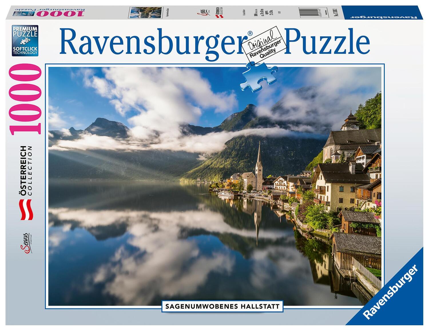 Cover: 4005556175932 | Ravensburger Puzzle 17593 - Sagenumwobenes Hallstatt - 1000 Teile...