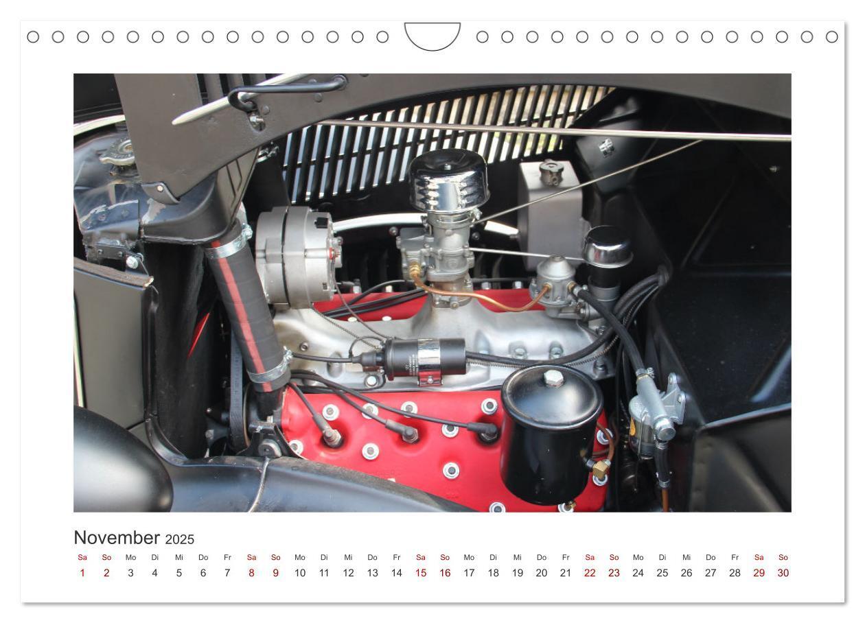 Bild: 9783435044429 | Ford Flathead V8 Motoren (Wandkalender 2025 DIN A4 quer), CALVENDO...