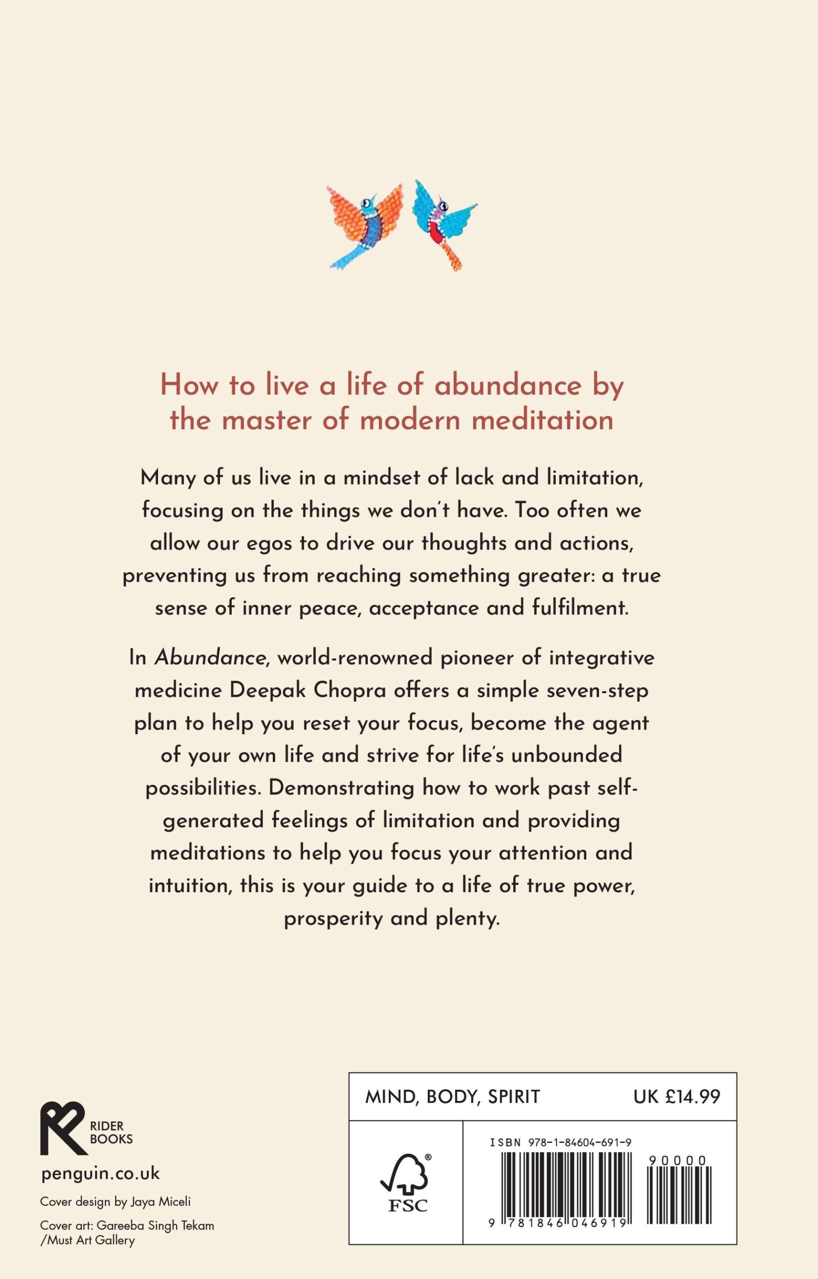 Rückseite: 9781846046919 | Abundance | The Inner Path To Wealth | Deepak Chopra | Buch | Gebunden