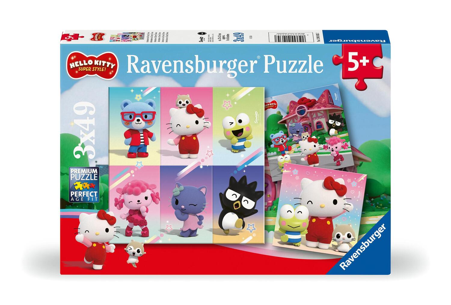 Cover: 4005555010357 | Ravensburger Kinderpuzzle 12001035 - Abenteuer in Cherry Town -...