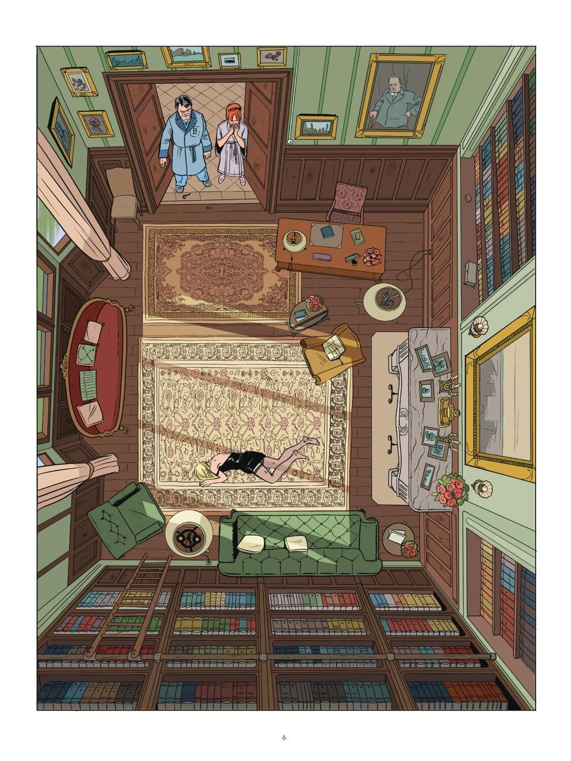 Bild: 9783551794130 | Agatha Christie Classics: Die Tote in der Bibliothek | Buch | 64 S.