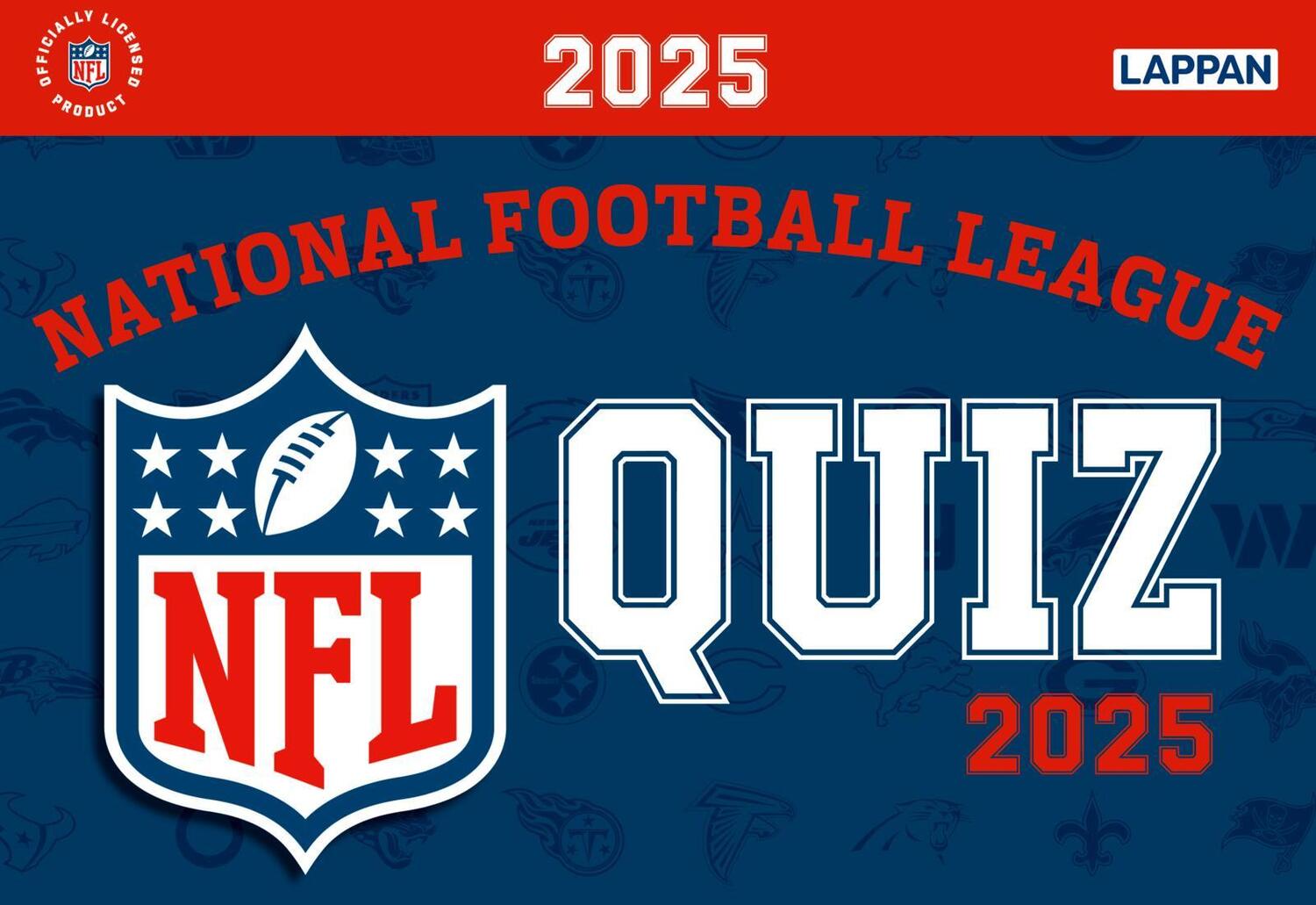 Cover: 9783830321347 | NFL Quiz Kalender - 2025 | Holger Weishaupt | Kalender | NFL | 640 S.