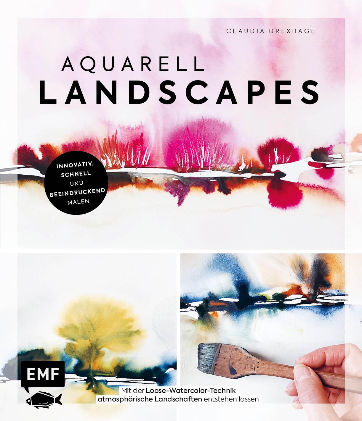 Cover: 9783745919400 | Aquarell Landscapes | Claudia Drexhage | Buch | 128 S. | Deutsch