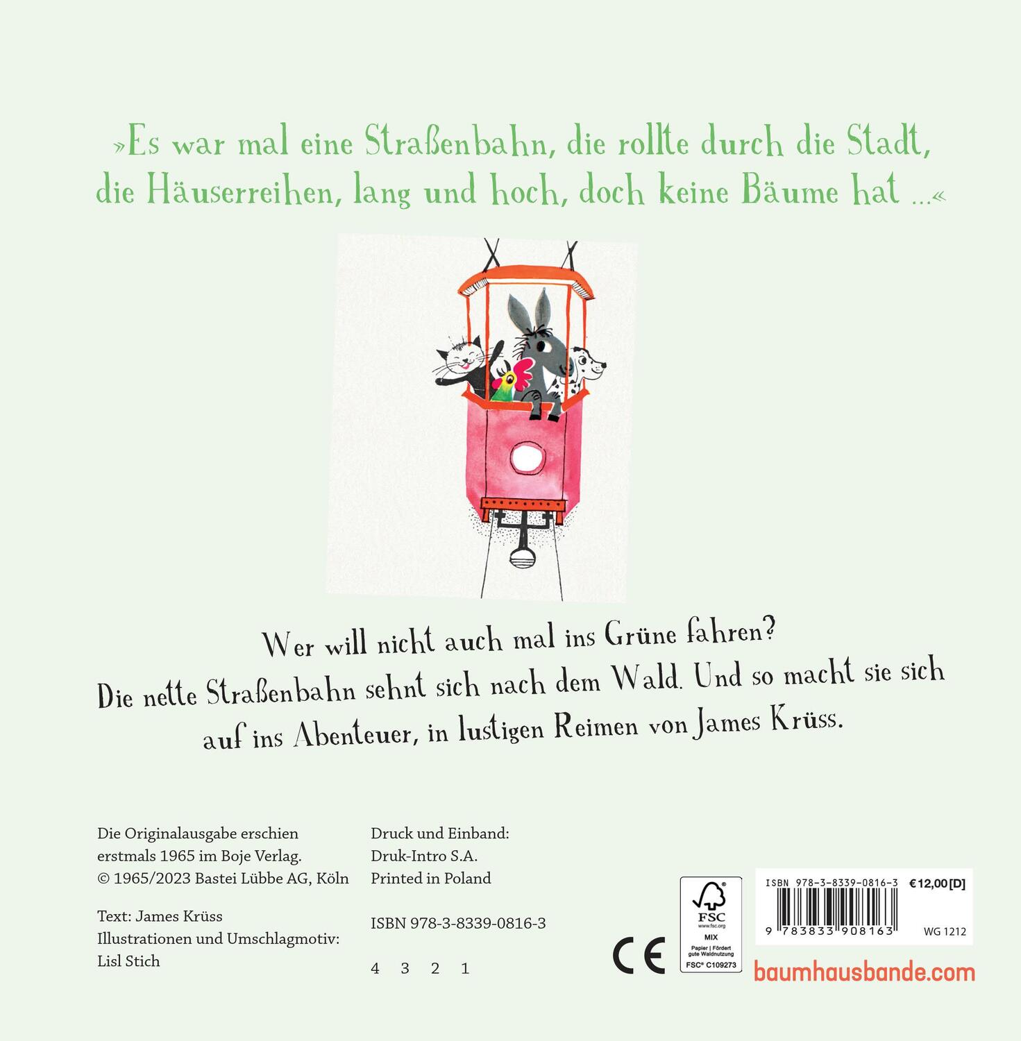 Bild: 9783833908163 | Die ganz besonders nette Straßenbahn | James Krüss | Buch | 26 S.