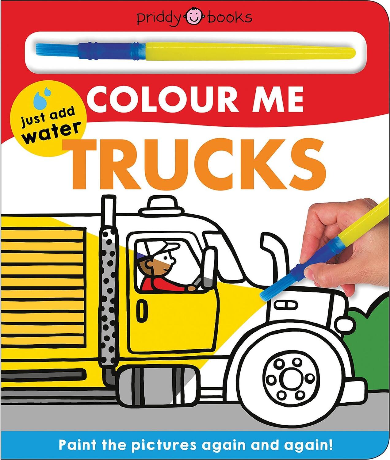 Cover: 9781838990398 | Colour Me: Trucks | Priddy Books (u. a.) | Buch | Papp-Bilderbuch