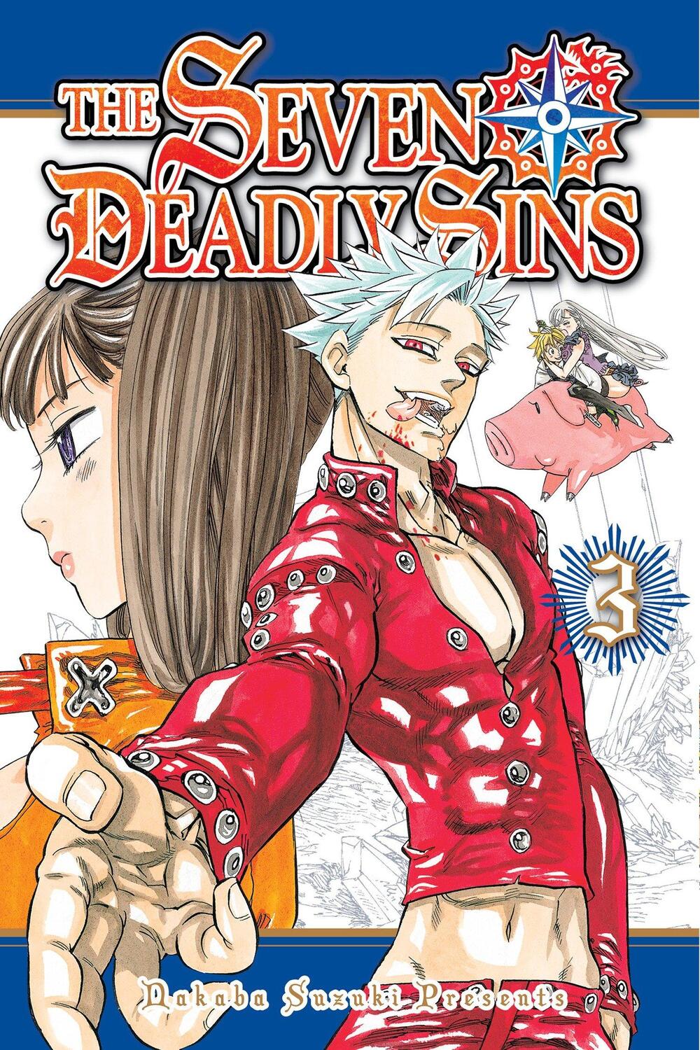 Cover: 9781612629254 | The Seven Deadly Sins 3 | Nakaba Suzuki | Taschenbuch | 183 S. | 2014