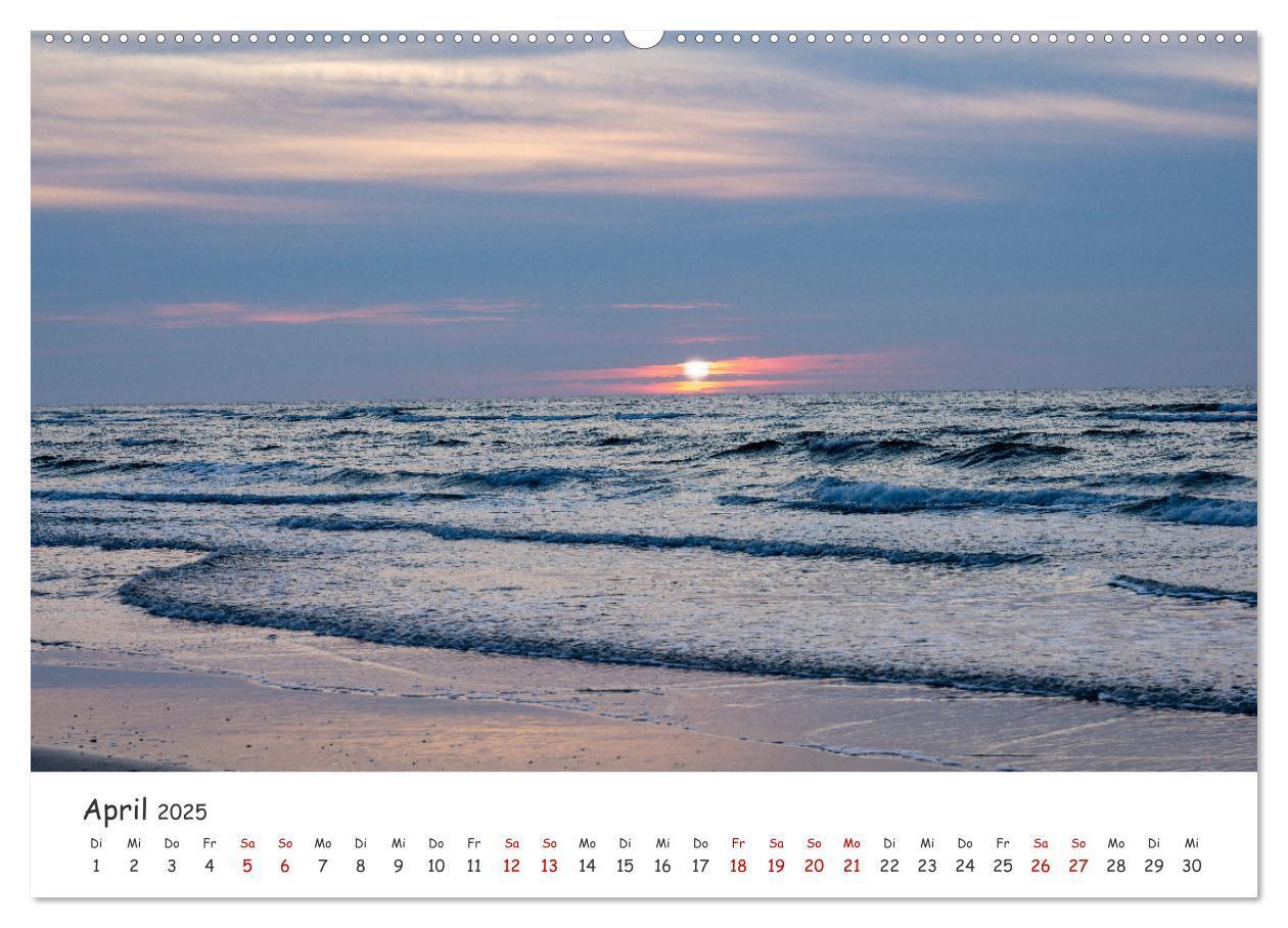 Bild: 9783435979622 | Nordsee, Meer, Strand und Wind (Wandkalender 2025 DIN A2 quer),...