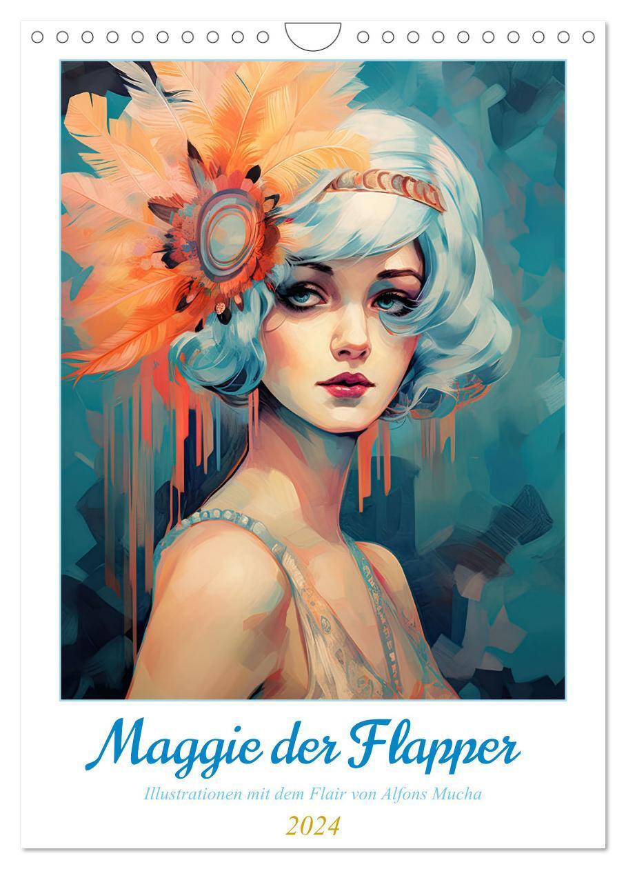 Cover: 9783383656439 | Maggie der Flapper (Wandkalender 2024 DIN A4 hoch), CALVENDO...