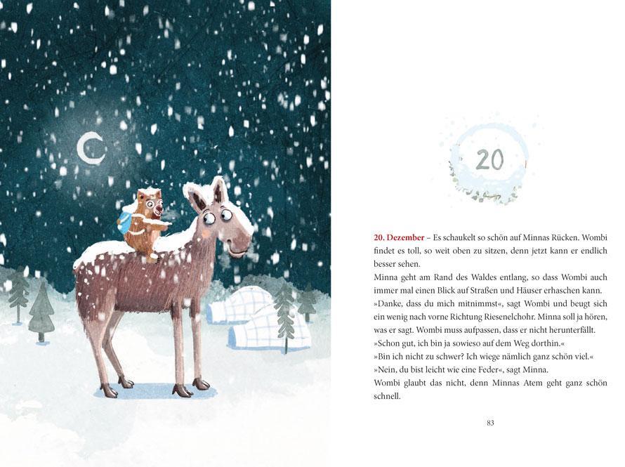 Bild: 9783737358637 | Ein Wombat im Schnee. Adventsgeschichte zum Vorlesen in 24 Kapiteln