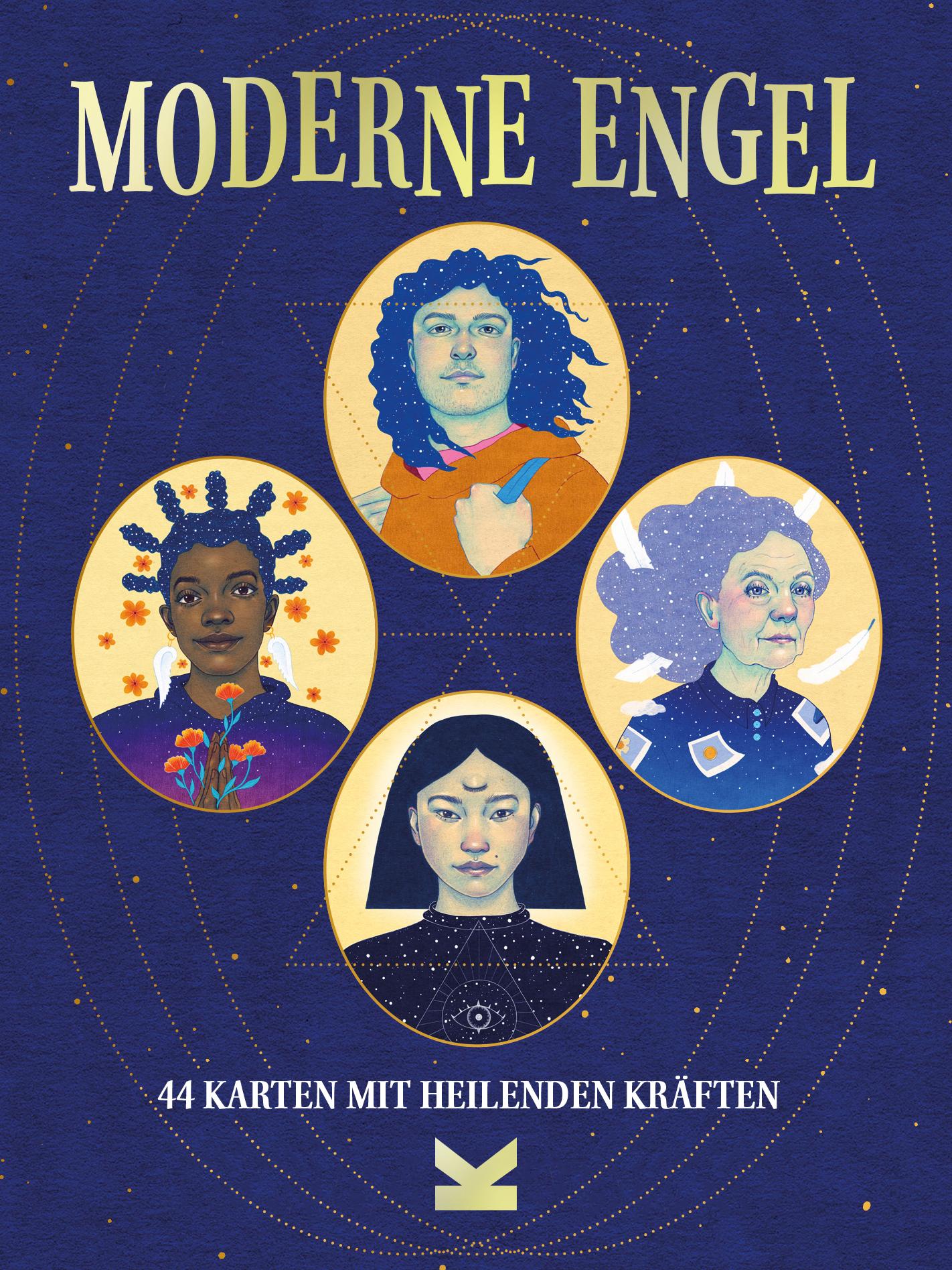 Cover: 9783962442514 | Moderne Engel | 44 Karten mit heilenden Kräften | Cheung (u. a.)