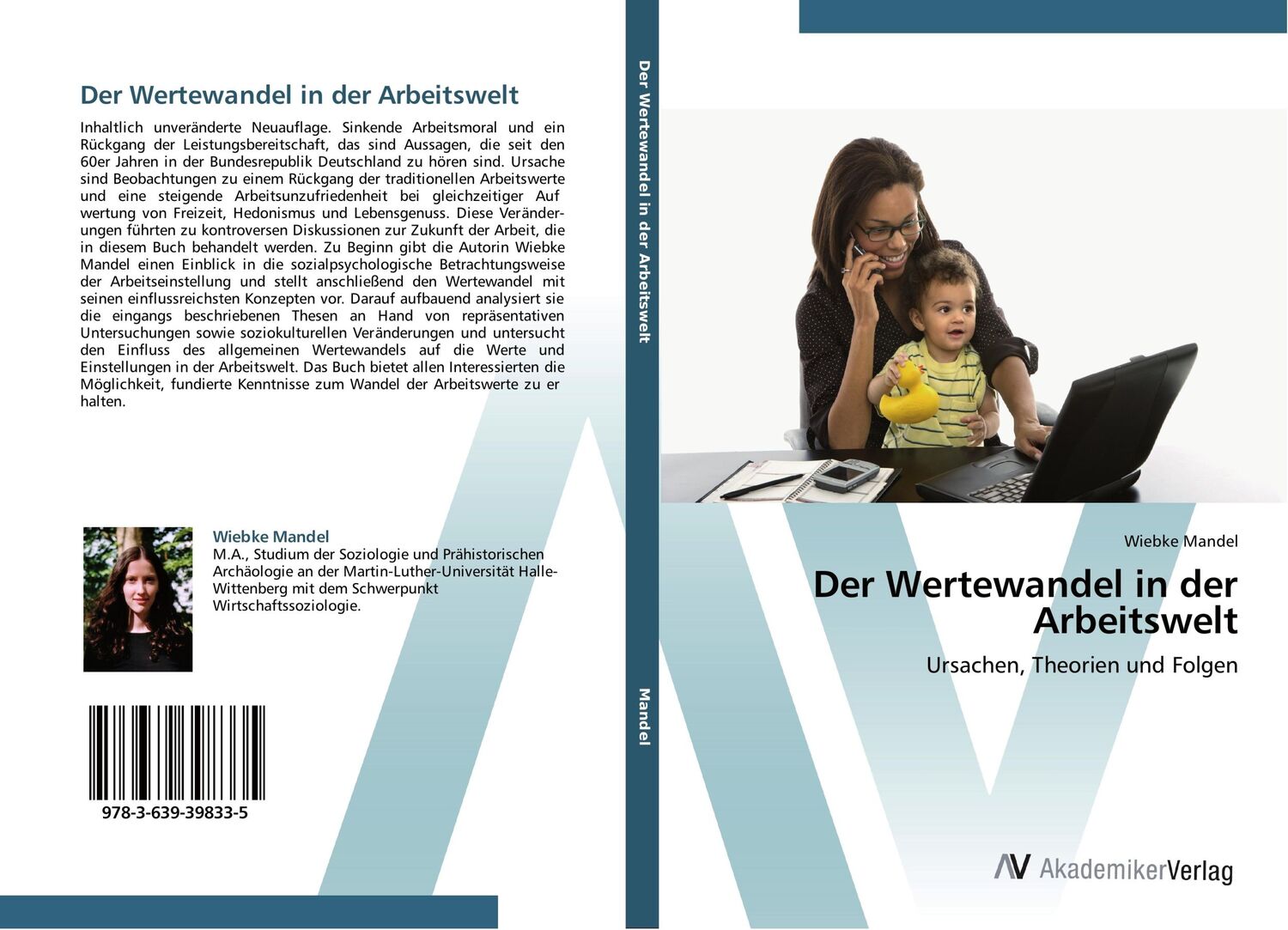 Cover: 9783639398335 | Der Wertewandel in der Arbeitswelt | Ursachen, Theorien und Folgen