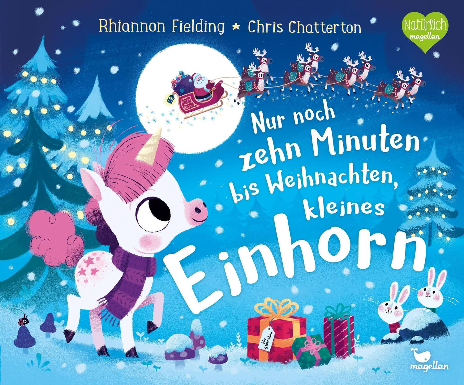 Cover: 9783734820953 | Nur noch zehn Minuten bis Weihnachten, kleines Einhorn | Fielding