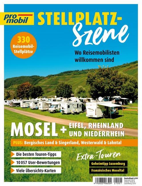 Cover: 9783613320284 | pro mobil Stellplatz-Szene - Mosel + Eifel, Rheinland u. Niederrhein