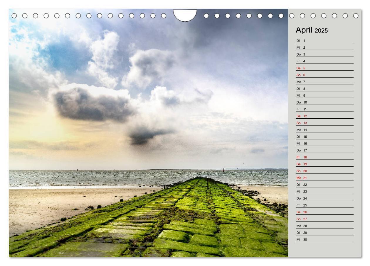 Bild: 9783435343959 | NORDERNEY Geburtstagskalender mit Planerfunktion (Wandkalender 2025...