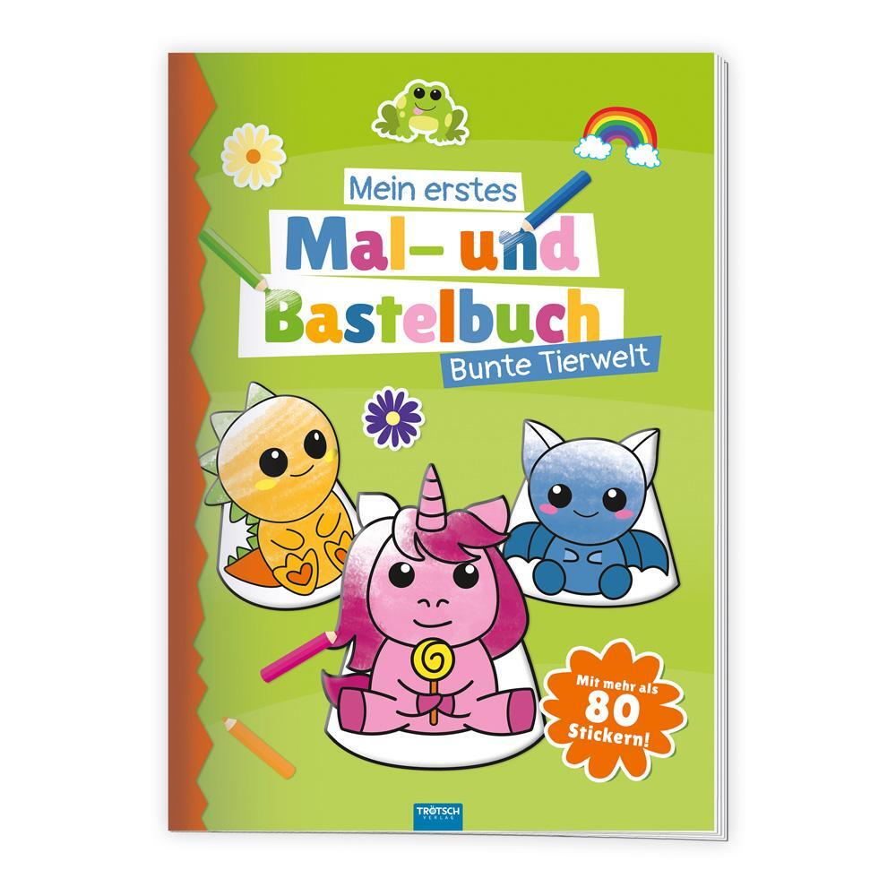 Cover: 9783988021359 | Trötsch Malbuch Bastelbuch Mein erstes Mal- und Bastelbuch Bunte...