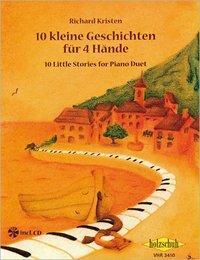 Cover: 9783920470993 | 10 kleine Geschichten für 4 Hände (mit CD) | Richard Kristen | Buch