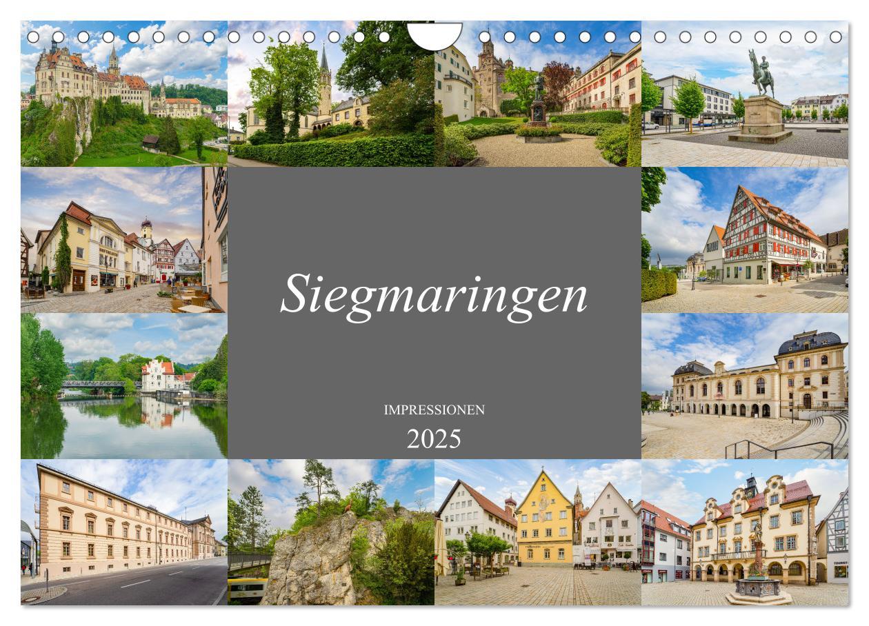 Cover: 9783435063352 | Sigmaringen Impressionen (Wandkalender 2025 DIN A4 quer), CALVENDO...