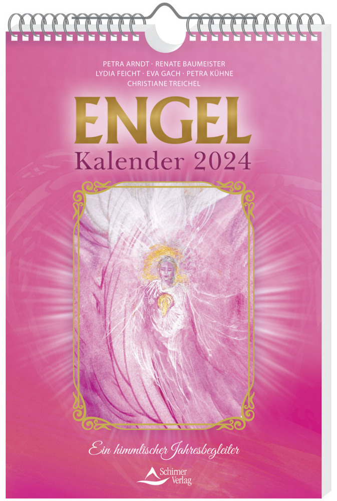 Cover: 9783843499637 | Engel-Kalender 2024 | Wandkalender | Petra Arndt (u. a.) | Kalender