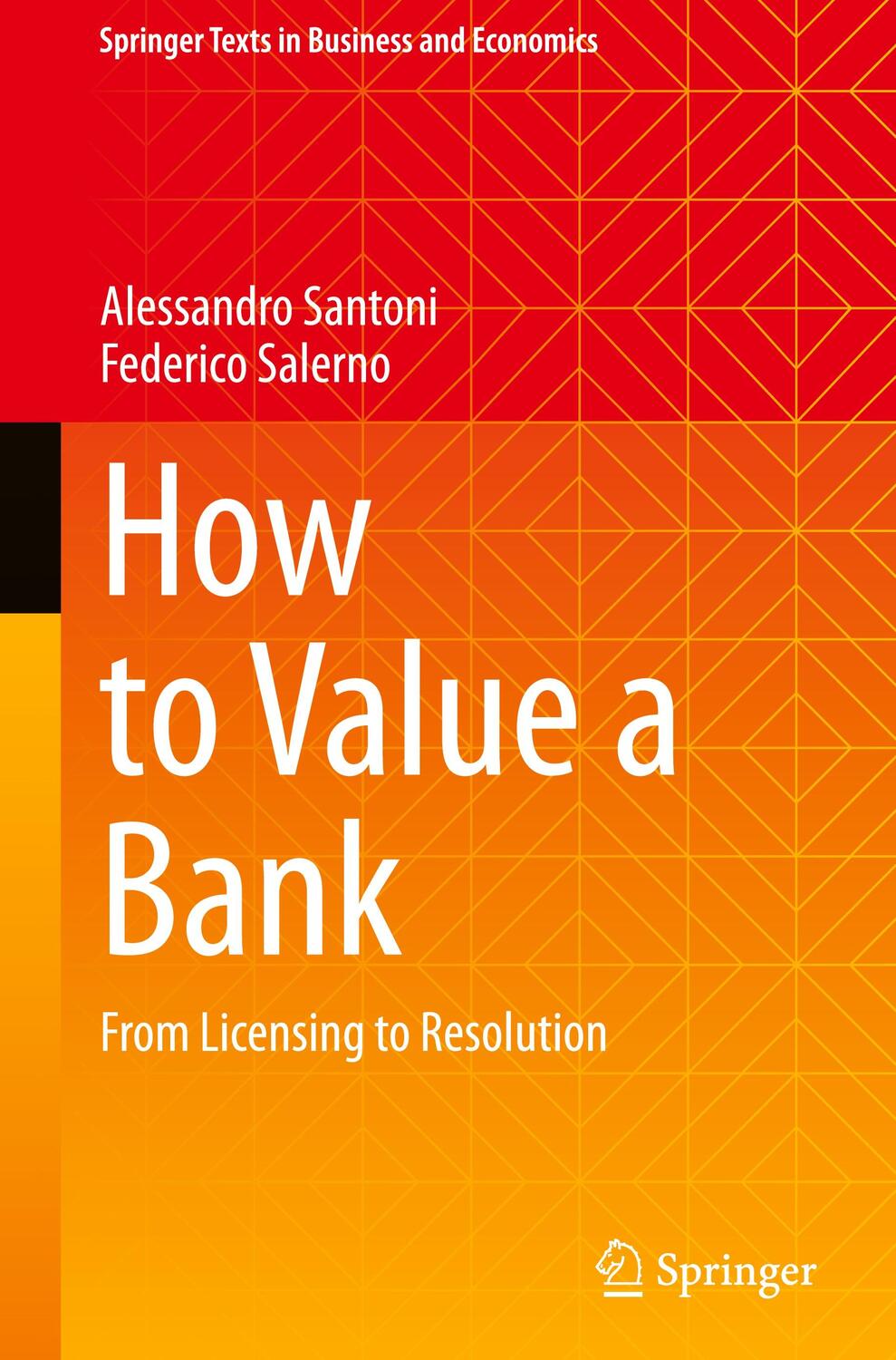 Cover: 9783031438714 | How to Value a Bank | From Licensing to Resolution | Salerno (u. a.)