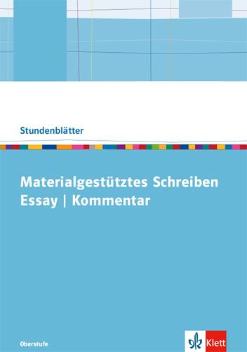 Cover: 9783123526466 | Materialgestütztes Schreiben: Essay und Kommentar | Taschenbuch | 2022