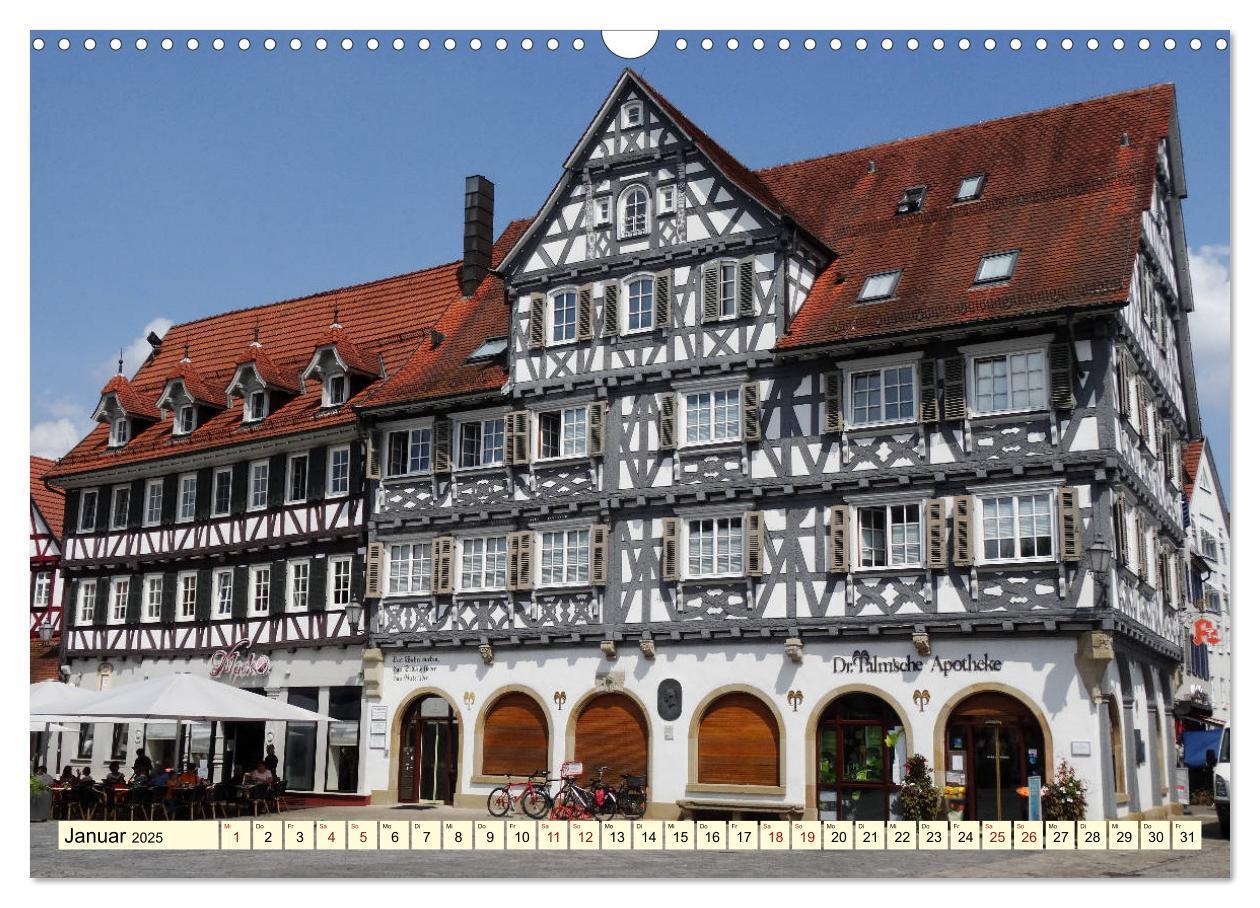 Bild: 9783435440917 | Unterwegs in Schorndorf (Wandkalender 2025 DIN A3 quer), CALVENDO...