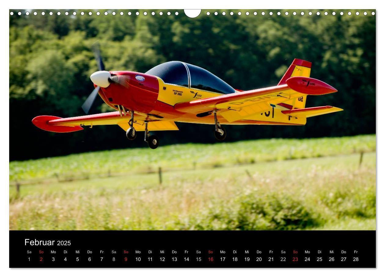 Bild: 9783435732098 | Modellflieger (Wandkalender 2025 DIN A3 quer), CALVENDO Monatskalender