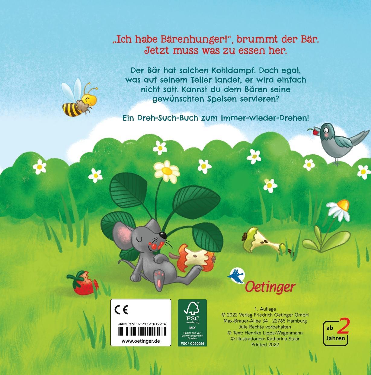 Rückseite: 9783751201926 | "Mehr!", brummt der Bär | Henrike Lippa-Wagenmann | Buch | PAPPE