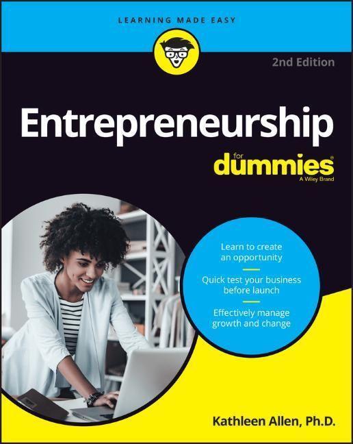 Cover: 9781119912637 | Entrepreneurship For Dummies | Kathleen Allen | Taschenbuch | 448 S.
