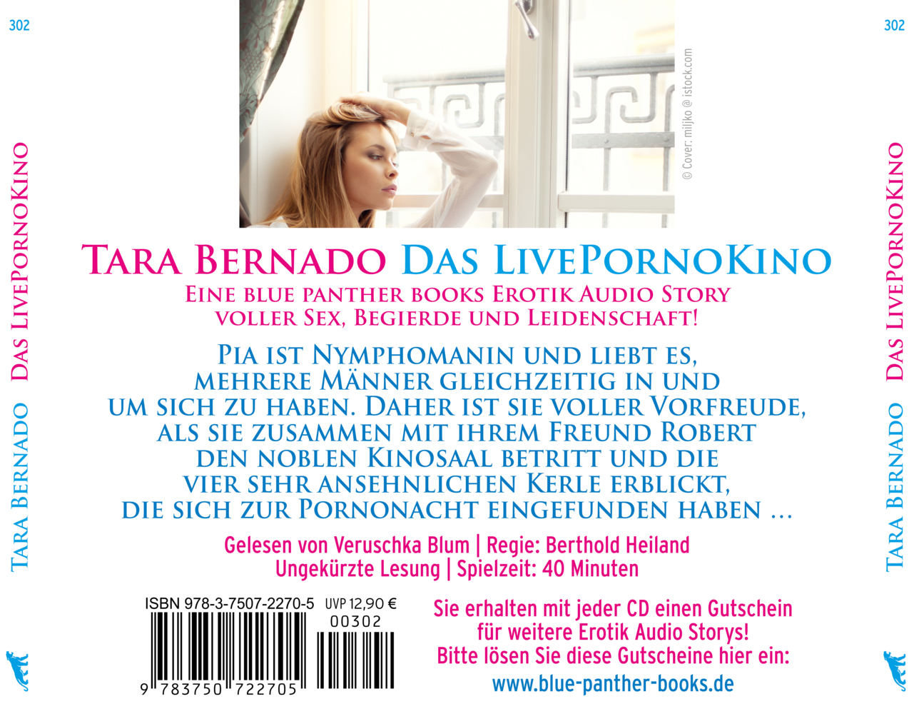 Bild: 9783750722705 | Das LivePornoKino Erotische Geschichte Audio CD, Audio-CD | Bernado