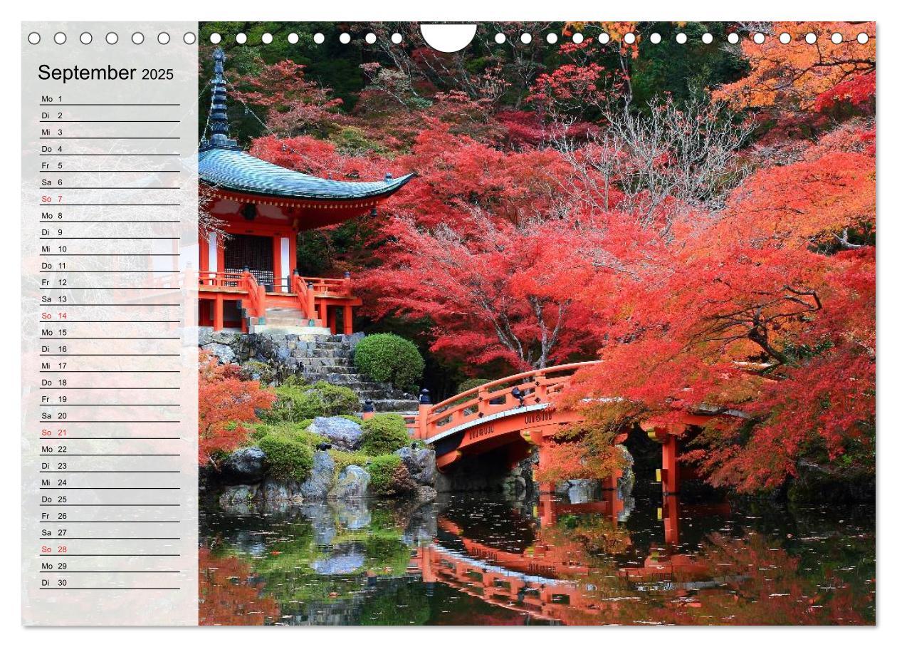 Bild: 9783435624584 | Japan. Im Land der aufgehenden Sonne (Wandkalender 2025 DIN A4...