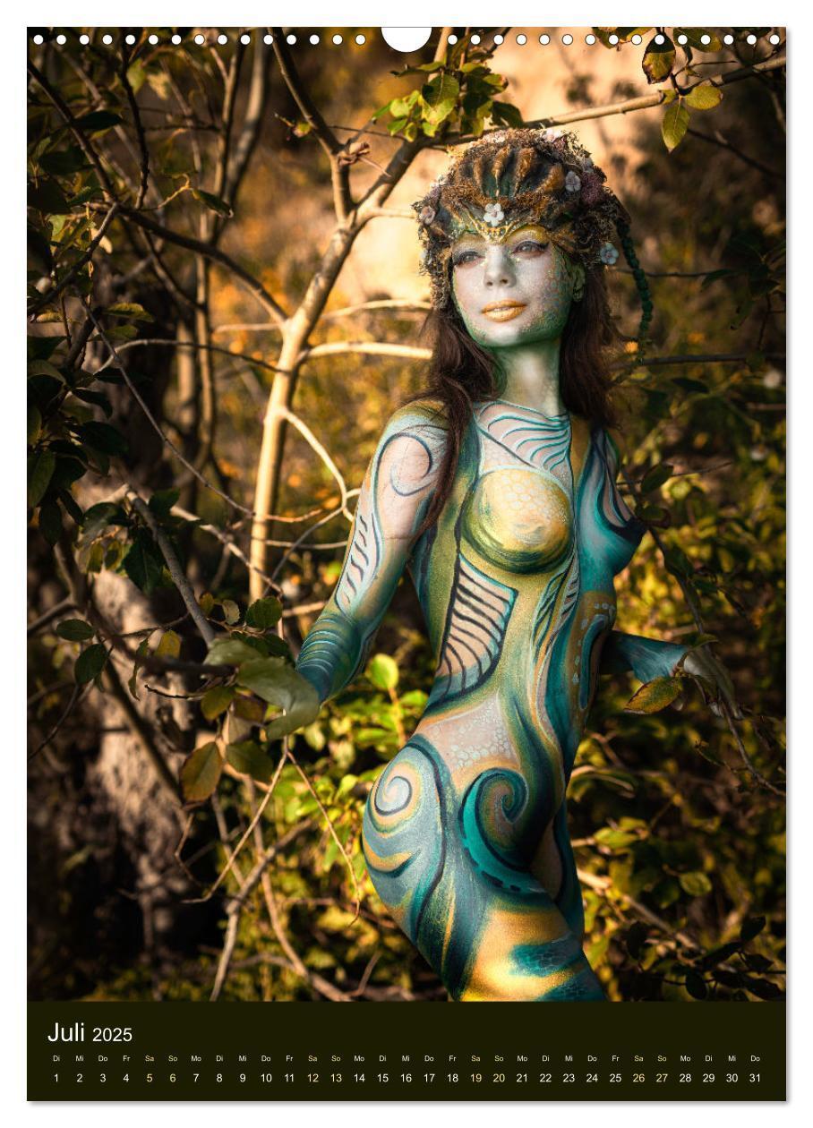 Bild: 9783435933563 | Bodypainting Adventures (Wandkalender 2025 DIN A3 hoch), CALVENDO...