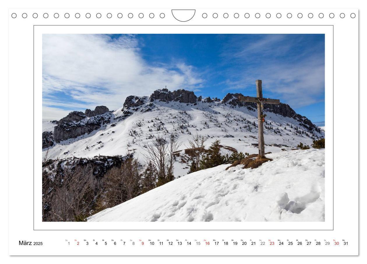 Bild: 9783435464012 | Unterwegs in den Chiemgauer Alpen (Wandkalender 2025 DIN A4 quer),...