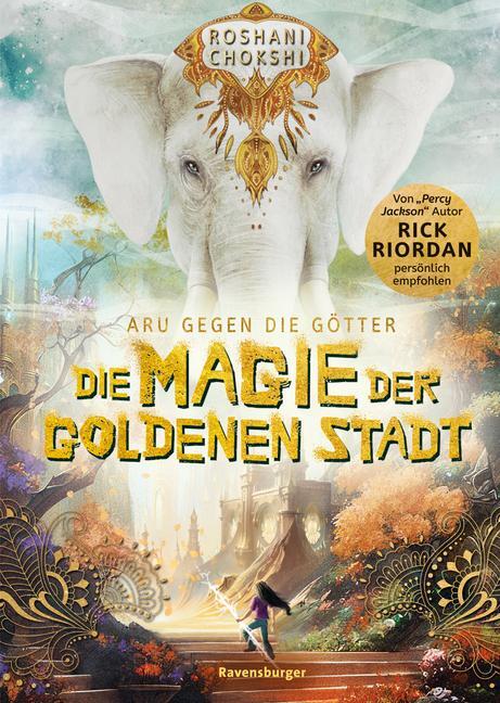 Cover: 9783473408894 | Aru gegen die Götter, Band 4: Die Magie der goldenen Stadt (Rick...