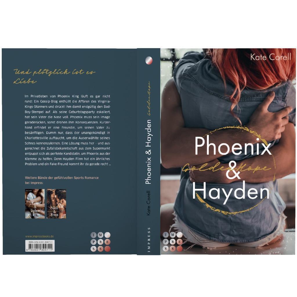 Bild: 9783551304711 | Golden Hope: Phoenix &amp; Hayden (Virginia Kings 3) | Kate Corell | Buch