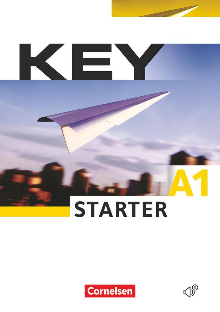 Cover: 9783060208128 | Key: Key Starter Kursbuch | Europäischer Referenzrahmen: A1 | Wright