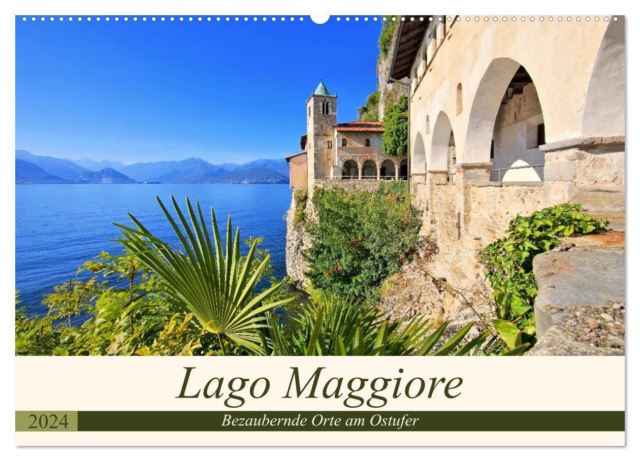 Cover: 9783675467576 | Lago Maggiore - Bezaubernde Orte am Ostufer (Wandkalender 2024 DIN...