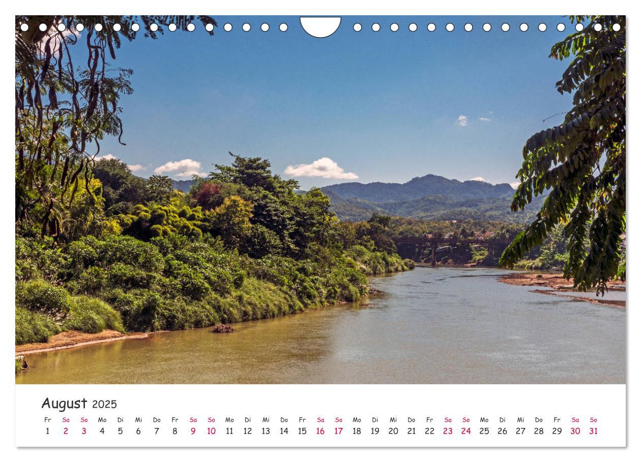 Bild: 9783435140213 | Laos - Im Herzen Indochinas (Wandkalender 2025 DIN A4 quer),...