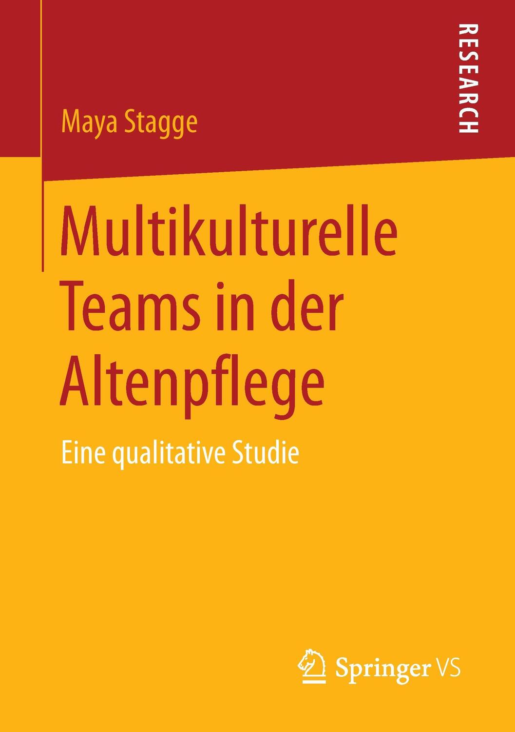 Cover: 9783658115098 | Multikulturelle Teams in der Altenpflege | Eine qualitative Studie
