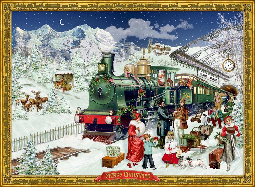 Cover: 4050003925172 | Kleiner Wandkalender - Nostalgische Eisenbahn | Barbara Behr | 1 S.