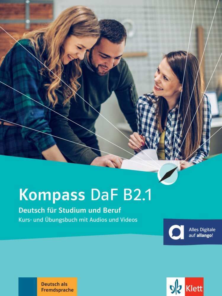 Cover: 9783126700016 | Kompass DaF B2.1 | Deutsch für Studium und Beruf. Kurs- und Übungsbuch
