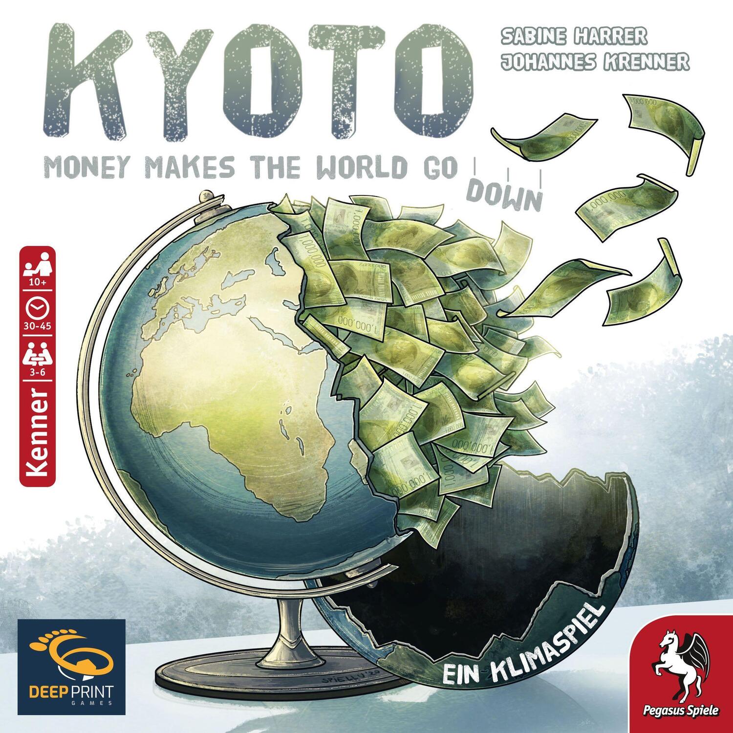Cover: 4250231728150 | Kyoto - Money Makes The World Go Down | Spiel | Brettspiel | Deutsch