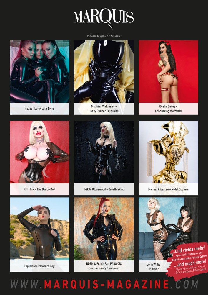 Bild: 9783866083745 | MARQUIS Magazine No. 72 - Fetish, Fashion, Latex &amp; Lifestyle --...