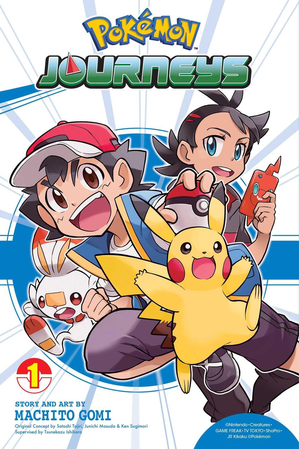 Cover: 9781974725748 | Pokemon Journeys, Vol. 1 | Machito Gomi | Taschenbuch | Englisch