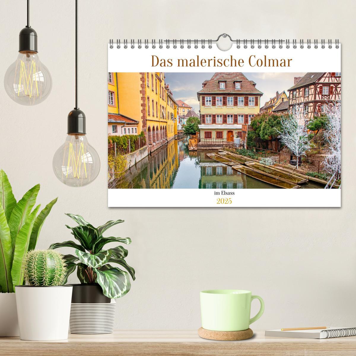 Bild: 9783383865862 | Das malerische Colmar im Elsass (Wandkalender 2025 DIN A4 quer),...