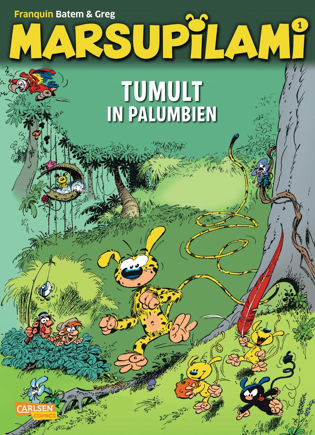 Cover: 9783551799012 | Marsupilami 01: Tumult in Palumbien | André Franquin (u. a.) | Buch